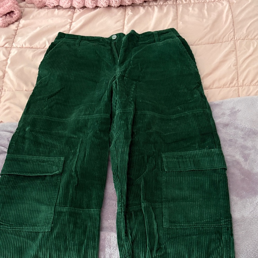 Empyre Forest Green Corduroy Pants